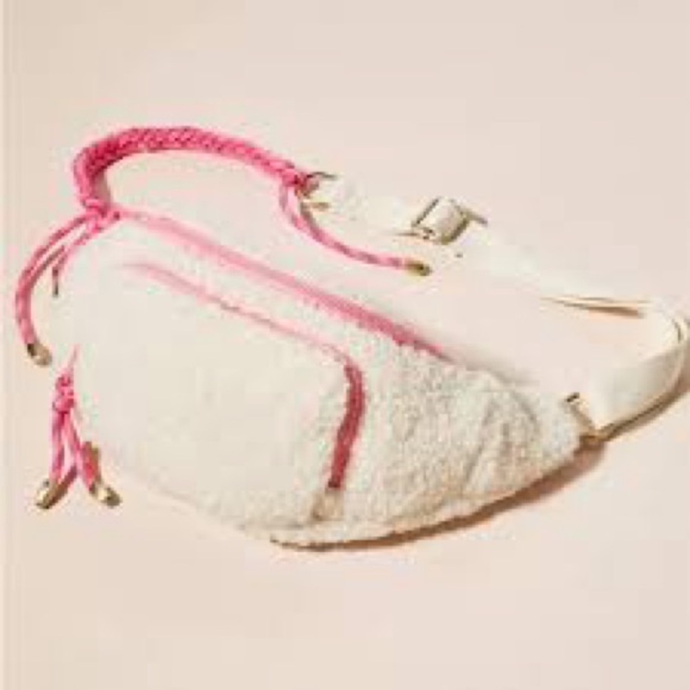 Anthropologie Annie Sherpa belt bag